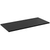 Sapho Odetta Blat do szafki łazienkowej 83x44 cm antracyt mat DT083-3434
