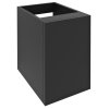 Sapho Odetta Szafka boczna 43,5x30x50 cm antracyt mat DT300-3434