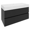 Sapho Odetta Szafka podumywalkowa 95x43,5x50 cm antracyt mat DT100-3434