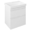 Sapho Sitia Szafka podumywalkowa 56,4x44,1x70 cm biały mat SI060-3131