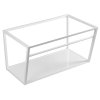 Sapho SKA Konsola wisząca do umywalki 74,6x45,8 cm z półką biały mat SKA112