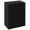 Sapho Treos Szafka boczna 35x22x50 cm czarny mat TS040-3535