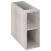 Sapho Treos Szafka boczna 50,5x20x53 cm dąb Polar TS020-1010