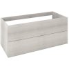 Sapho Treos Szafka podumywalkowa 110x50,5x53 cm bez wycięcia na syfon dąb Polar TS115-1010