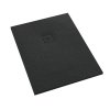 Schedpol Schedline Protos Black Stone Brodzik prostokątny 90x100 cm czarny 3SP.P1P-90100/C/ST-M1/C/ST
