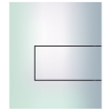Tece Square Przycisk spłukujący do pisuaru metalowy, biały 9242812