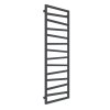 Terma ZigZag Grzejnik 154,5x50 cm podłączenie Z8 metallic black WGZIG154050KMBCZ8