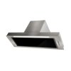 Toflesz Lumino Plus Okap podszafkowy 89,5 cm 500 m³/h inox/szkło czarne OK3-134