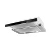 Toflesz Vega Okap podszafkowy 50 cm 324 m³/h inox/szkło czarne OK7-006