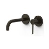 Tres Study Exclusive Bateria umywalkowa podtynkowa 17,7 cm czarny brąz 26230021KMB