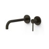 Tres Study Exclusive Bateria umywalkowa podtynkowa 23,7 cm czarny brąz 26230022KMB