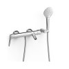 Tres Fuji Selection Bateria wannowa natynkowa chrom 28117001