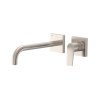 Tres Project-tres Selection Bateria umywalkowa podtynkowa 24 cm stal 21130022AC