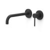 Tres Study Exclusive Bateria umywalkowa podtynkowa 23,7 cm czarny mat 26230022NM