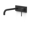Tres Study Exclusive Bateria umywalkowa podtynkowa 24 cm czarny mat 26230032NM