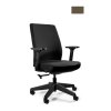 Unique Work Fotel biurowy czarny/taupe 1268-BL409
