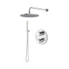 Vema Maira Zestaw prysznicowy podtynkowy termostatyczny z deszczownicą 20 cm chrom MAI20TERMO