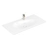 Villeroy & Boch Antao Umywalka meblowa 100x50 cm z otworem na baterię z przelewem biały mat z powłoką CeramicPlus 4A76ABRW