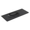 Villeroy & Boch Antao Umywalka meblowa 120x50 cm bez otworu na baterię czarny mat z powłoką CeramicPlus 4A77L3R7