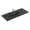 Villeroy & Boch Antao Umywalka meblowa 120x50 cm z otworem na baterię czarny mat z powłoką CeramicPlus 4A77L2R7