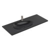Villeroy & Boch Antao Umywalka meblowa 120x50 cm z otworem na baterię z przelewem czarny mat z powłoką CeramicPlus 4A77LBR7