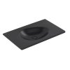 Villeroy & Boch Antao Umywalka meblowa 80x50 cm bez otworu na baterię czarny mat z powłoką CeramicPlus 4A7583R7