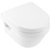 Villeroy & Boch Architectura Toaleta WC 48x35 cm bez kołnierza z powłoką CeramicPlus i AntiBac weiss alpin 4687R0T2