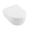 Villeroy & Boch Avento Zestaw Combi-Pack Toaleta WC podwieszana DirectFlush z powłoką CeramicPlus i deską wolnoopadającą biały Weiss Alpin 5656RSR1