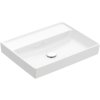 Villeroy & Boch Collaro Umywalka wisząca 60x47 cm bez otworu na baterię bez przelewu weiss alpin 4A336301
