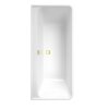 Villeroy & Boch Collaro Wanna narożna 179x79 cm prawa biała z odpływem gold UBA180COR9CR00VJ01