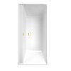 Villeroy & Boch Collaro Wanna prostokątna 190x90 cm biała z odpływem gold UBA199COR2JV-01