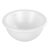 Villeroy & Boch Loop & Friends Umywalka podblatowa 45 cm bez przelewu biały mat z powłoką CeramicPlus 4A5201RW