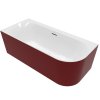 Villeroy & Boch Loop & Friends Wanna narożna 180x80 cm lewa kolor zewnętrzny do wyboru/kolor wewnętrzny biały połysk UBA180LOF9CLBCV-01