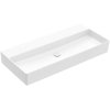 Villeroy & Boch Memento 2.0 Umywalka wisząca 100x47 cm bez otworu na baterię bez przelewu weiss alpin 4A221F01