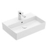 Villeroy & Boch Memento 2.0 Umywalka wisząca lub nablatowa 60x42 cm z przelewem biały mat z powłoką CeramicPlus 4A226GRW