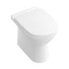 Villeroy & Boch O.Novo Toaleta WC stojąca 36x56 cm lejowa z powłoką CeramicPlus, biała Weiss Alpin 565710R1