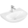 Villeroy & Boch O.novo Umywalka wisząca 55x44 cm z otworem na baterię bez przelewu biały Weiss Alpin z powłoką CeramicPlus 4A4056R1