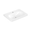 Villeroy & Boch Skyla Umywalka meblowa 65x46 cm z otworem na baterię bez przelewu biały mat Stone White z powłoką CeramicPlus 5A5166RW