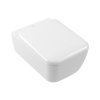 Villeroy & Boch Skyla Zestaw Toaleta WC TwistFlush bez kołnierza + deska wolnoopadająca biały Weiss Alpin z powłoką CeramicPlus 4682CLR1 