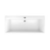 Villeroy & Boch Squaro Edge 12 Duo Wanna prostokątna 160x75 cm biała Weiss Alpin UBQ160SQE2DV-01