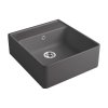 Villeroy&Boch Sink Unit Zlewozmywak ceramiczny farmerski jednokomorowy CeramicPlus 59,5x63 cm grafitowy Graphite 632061i4