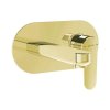 Vitra Root R Bateria umywalkowa podtynkowa złota A4272174EXP