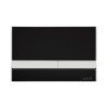 Vitra Select Przycisk WC czarny/chrom 740-1101