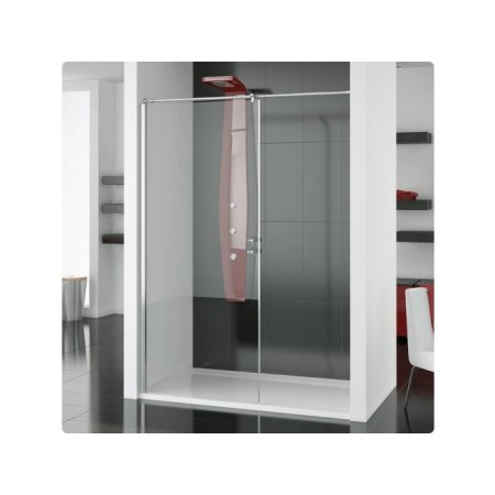 Ronal Modulo Ścianka prysznicowa typu Walk-in - 90 x 150 x 200 cm biały Pas satynowy poziomy (MOD5901500451)