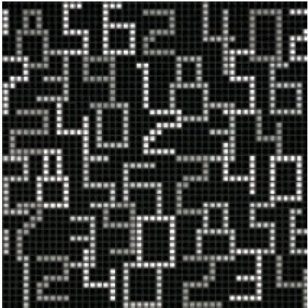 BISAZZA Data Black mozaika szklana czarna (BIMSZDB)