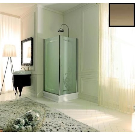 Kerasan Retro Drzwi prysznicowe 180x92 cm, brązowe 9140P3