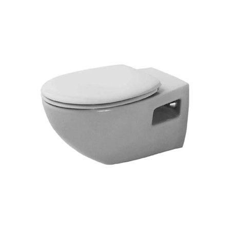 Duravit Duraplus Miska WC podwieszana Colomba 36x57,5 cm, lejowa, biała 2547090000