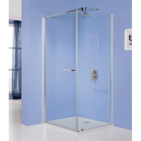 Sanplast Prestige KNDJ/PRIII Kabina prysznicowa narożna - 90/90/198 biały szkło przezroczyste 600-073-0040-01-401