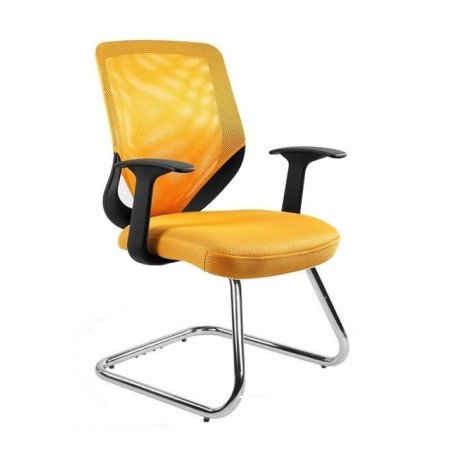 Unique Mobi Skid Fotel biurowy żółty W-953-10