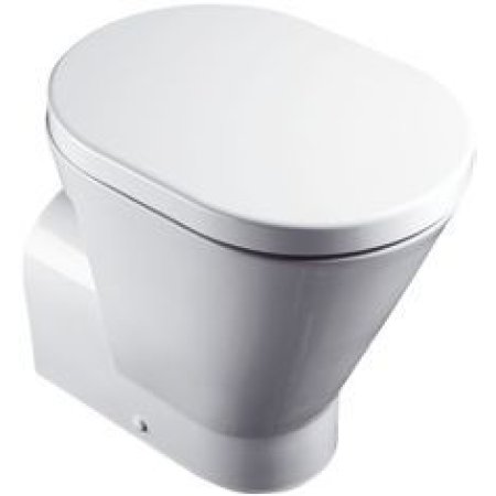 Catalano Verso Comfort Miska WC stojąca 58x37 cm z powłoką CataGlaze, biała 1VAHE00